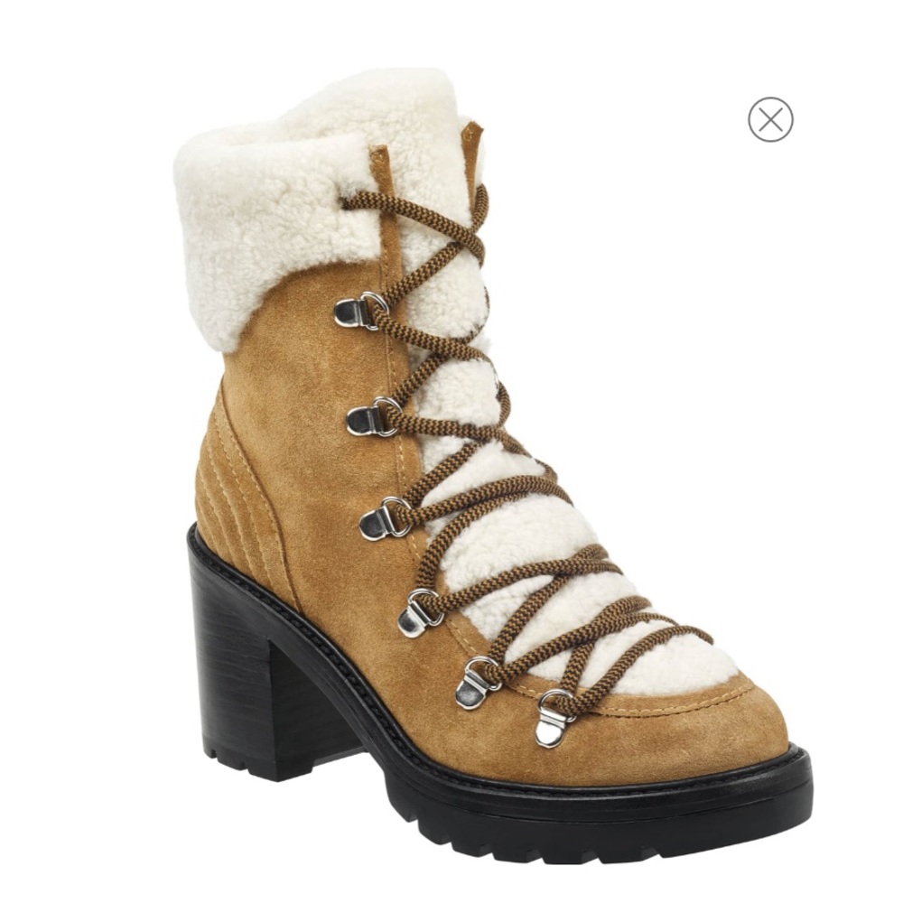 Marc Fisher Ltd Genuine Shearling Daven Boot